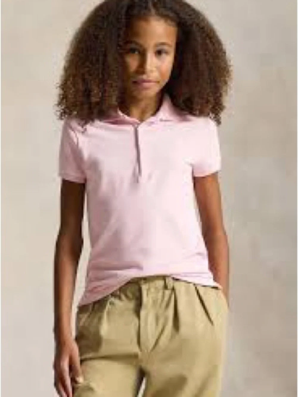 Girls Ralph Lauren Pink Polo - Size 8-10 years